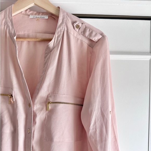 Calvin Klein Pink Blouse - Picture 2 of 5
